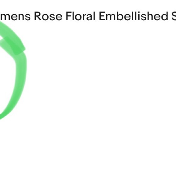 NEW SALUDOS EMBROIDERED MULE STYLE FLATS - Picture 6 of 7